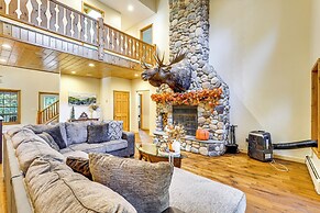 Private Deck & Fire Pit: Adirondack Family Home