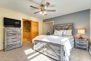 Private Deck & Fire Pit: Adirondack Family Home