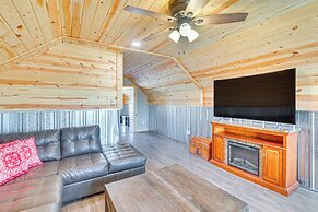 Balcony & Views: Sturgis 'twin Peaks' Cabin