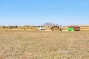 Balcony & Views: Sturgis 'twin Peaks' Cabin