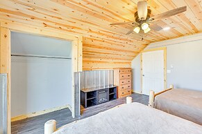 Balcony & Views: Sturgis 'twin Peaks' Cabin