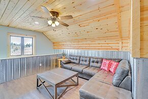 Balcony & Views: Sturgis 'twin Peaks' Cabin