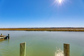 3 Mi to Beach: Waterfront Condo in Chincoteague!