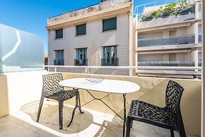 Large Studio - 50m Cannes Beach - Terrace sea View