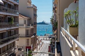 Large Studio - 50m Cannes Beach - Terrace sea View