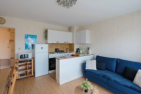 Charm 2 Rooms With Parking in Heart of Deauville