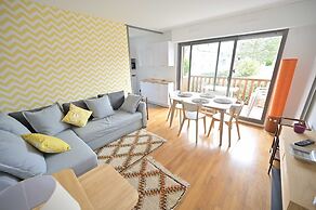 Very Nice Apartment With Balcony - 4p/1br - 600m From the Beach