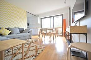 Very Nice Apartment With Balcony - 4p/1br - 600m From the Beach