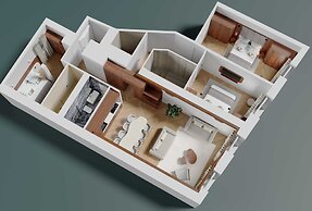 Luxurious Apartment - 3br/10p - Quartier Latin