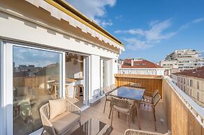 Beautiful Flat With Terrace - Carre D'or Cannes