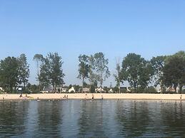 Bungalow in Holland by Water With Sauna