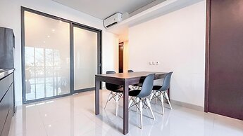 Elegant 2Br (No Kitchen) Apartment At Skales Residence Nusa Dua Bali