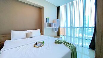 Homey Combined 3Br With Working Room At Gp Plaza Apartment