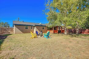 Cozy Home W/fire Pit: Drive to Palo Duro Canyon!