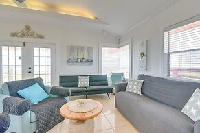 Walk to Beach: Water-view Freeport Home!