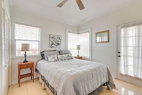 Walk to Beach: Water-view Freeport Home!