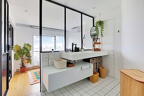 Exceptional View of Paris With A/C - 2bd/4p