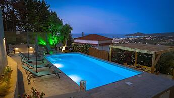 Zante Luxury Seaview Villa With Private Pool