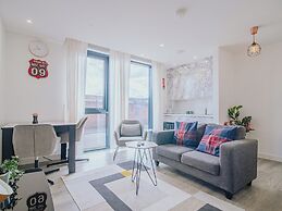Vibrant Bright Apartment Sheffield Sleeps 2