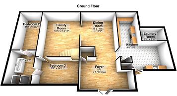 2 Mansions Pool Garden & BBQ Sleeps 22-8 BR