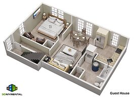 2 Mansions Pool Garden & BBQ Sleeps 22-8 BR