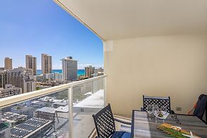 Ocean and City Views at Island Colony Near Waikiki Beach