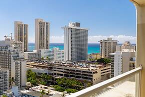 Ocean and City Views at Island Colony Near Waikiki Beach