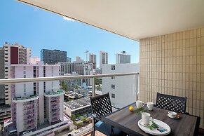 Ocean and City Views at Island Colony Near Waikiki Beach