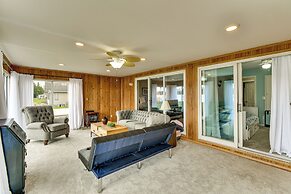 Lakefront Home w/ Deck & Dock in Oscoda Twp!