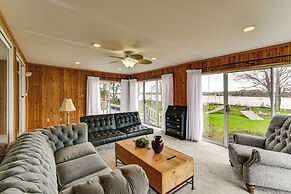 Lakefront Home w/ Deck & Dock in Oscoda Twp!