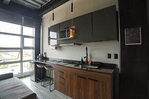 The Striped Loft Modern Elegance in a Centric Location