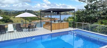 Hotel Mirador Cielo Blue-20Min Guatapé.