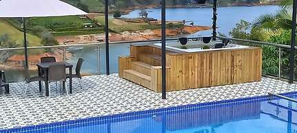 Hotel Mirador Cielo Blue-20Min Guatapé.