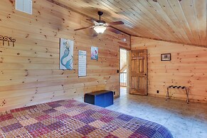 1 Mi to Current River: Sunset-view Van Buren Cabin