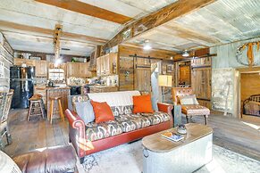 1/2-mi to Lake: Cabin on 43 Acres in Shell Knob!