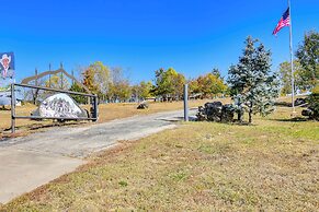 1/2-mi to Lake: Cabin on 43 Acres in Shell Knob!