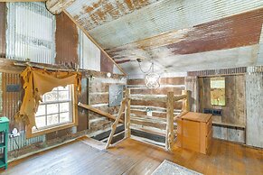 1/2-mi to Lake: Cabin on 43 Acres in Shell Knob!