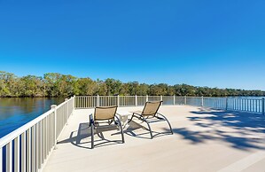 Waterfront Home w/ Boat Dock & Slip in Old Town!