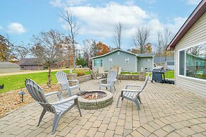 Steps to Long Lake: Cabin w/ Patio in Harrison!