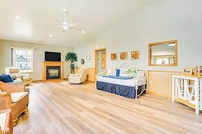 Steps to Long Lake: Cabin w/ Patio in Harrison!