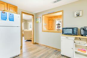 Steps to Long Lake: Cabin w/ Patio in Harrison!