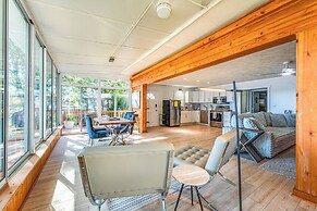 Dock + Views: High Rock Lake Hideaway!