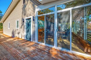 Dock + Views: High Rock Lake Hideaway!