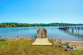 Dock + Views: High Rock Lake Hideaway!