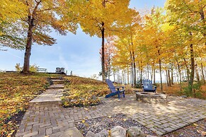 Cottage w/ Private Beach + Fire Pit in Manistee!