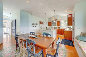 Cottage w/ Private Beach + Fire Pit in Manistee!