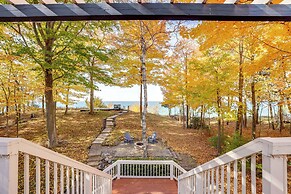 Cottage w/ Private Beach + Fire Pit in Manistee!