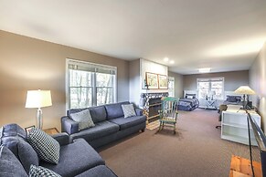 Cottage w/ Private Beach + Fire Pit in Manistee!