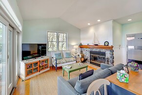 Cottage w/ Private Beach + Fire Pit in Manistee!