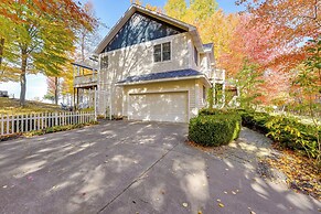 Cottage w/ Private Beach + Fire Pit in Manistee!